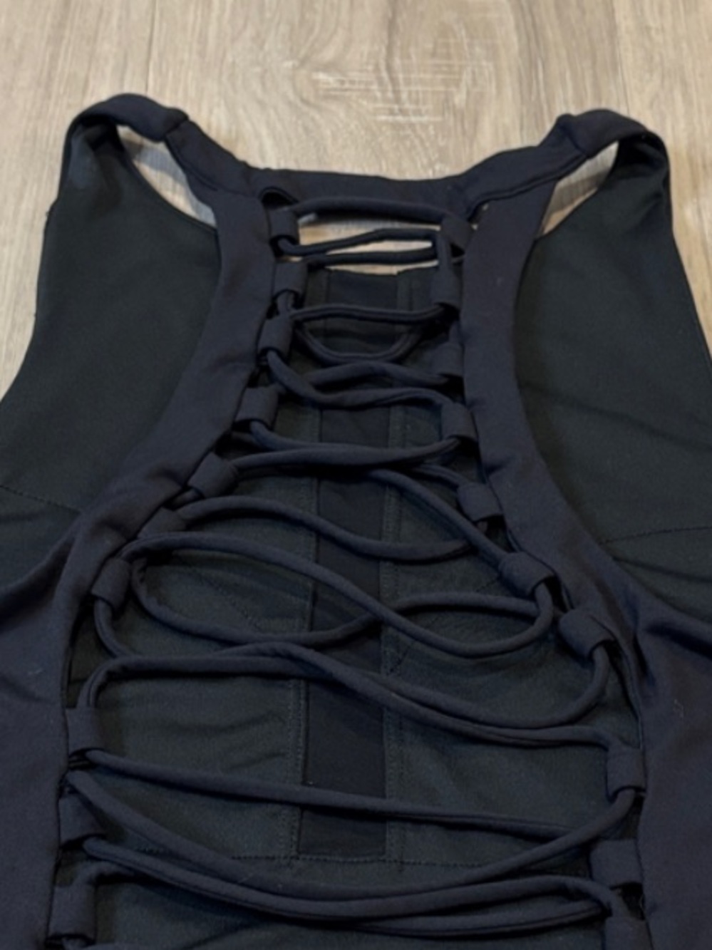 ALO YOGA Movement Bra in Black - Picture 9 of 15